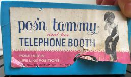 Ideal - Tammy's Family - Pos'n Tammy and her Telephone Booth - Poupée